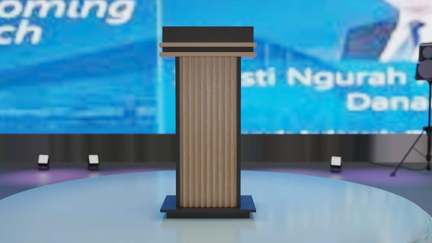parakon wooden luxury podium