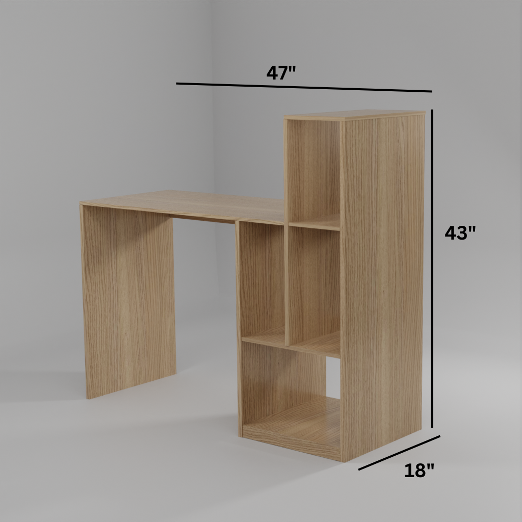 NEUDOT Engineered Wood Study Table