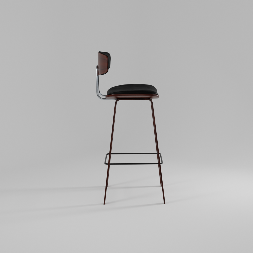 Cushion Crest Stool bar and cafe chair