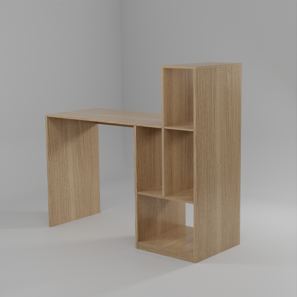 NEUDOT Engineered Wood Study Table