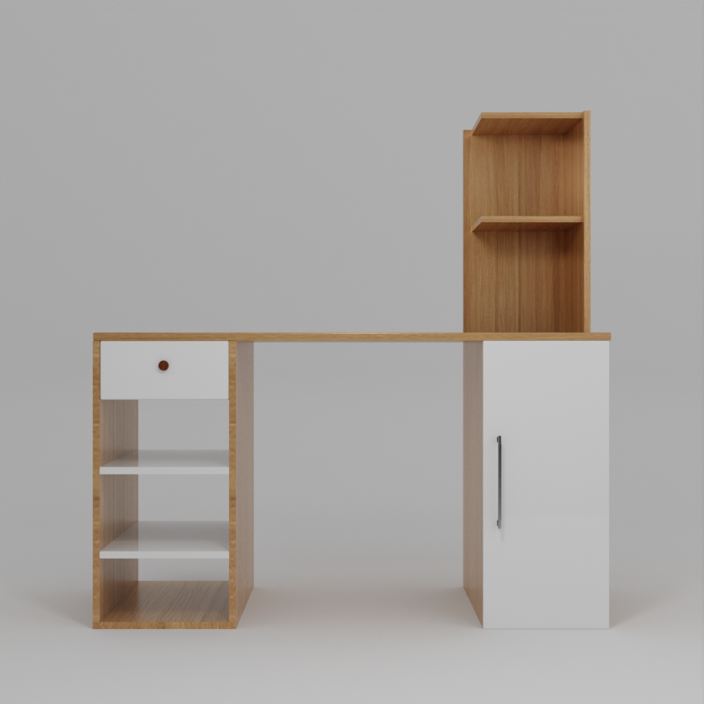 Noel Dual Tone Writing Table Engineered Wood