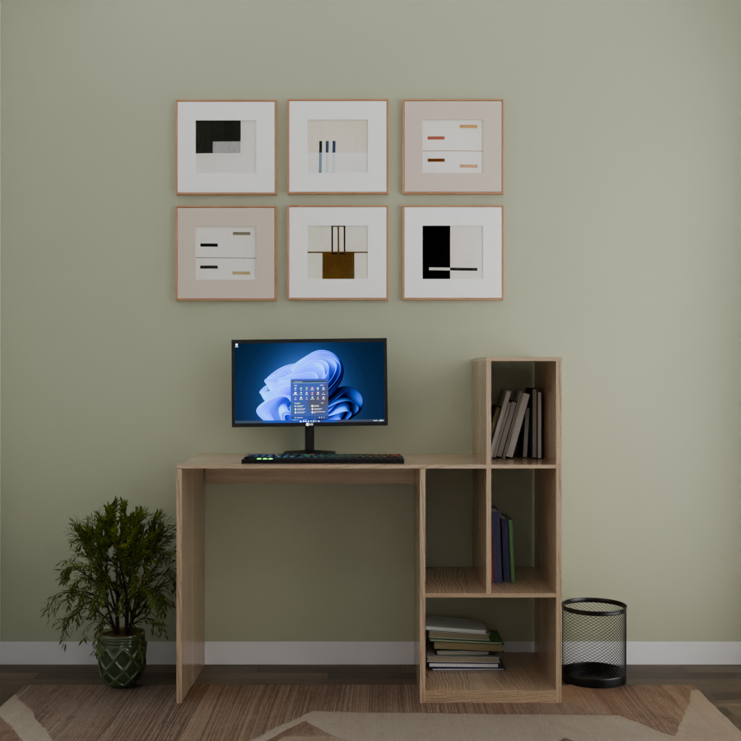 NEUDOT Engineered Wood Study Table