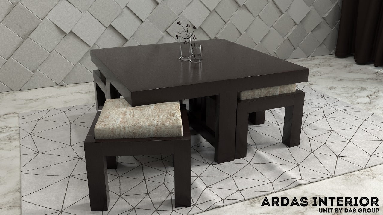 Center Tables in Delhi – Wooden, Glass & Coffee Table Designs