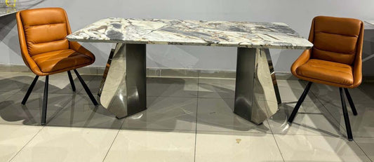 Majestic Opulence Luxury Marble Dining Table with Premium Craftsmanship and Modern Design