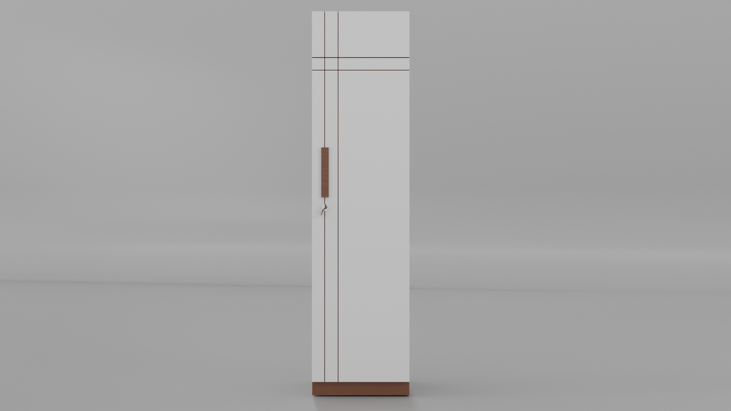 chess white brown almira with small space
