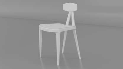 AMOLD WOODEN CAFE CHAIR
