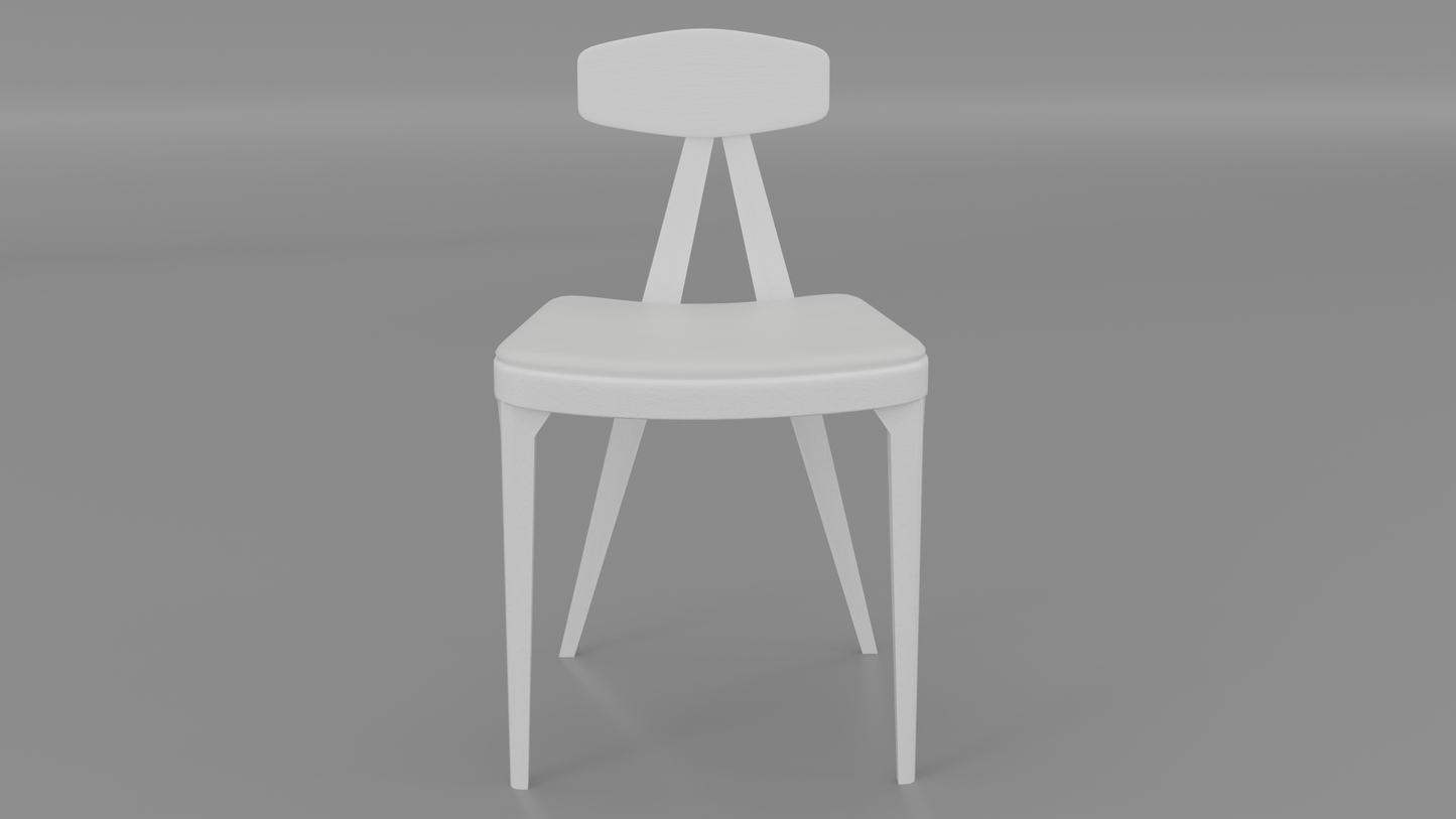 AMOLD WOODEN CAFE CHAIR