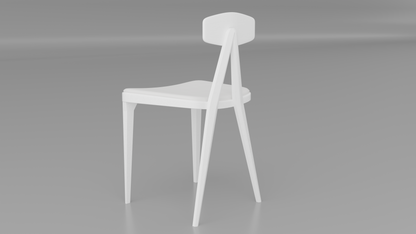 AMOLD WOODEN CAFE CHAIR