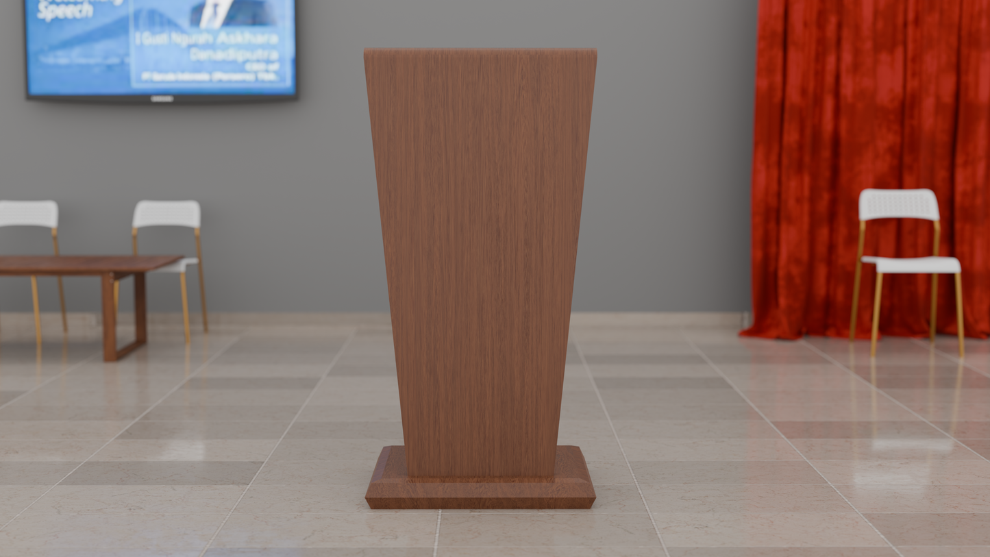 SHEILD STAGE SPEECH PODIUM TABLE