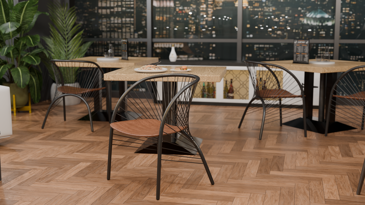 WIRE BRIDGE CAFE CHAIR