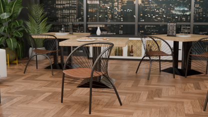 WIRE BRIDGE CAFE CHAIR