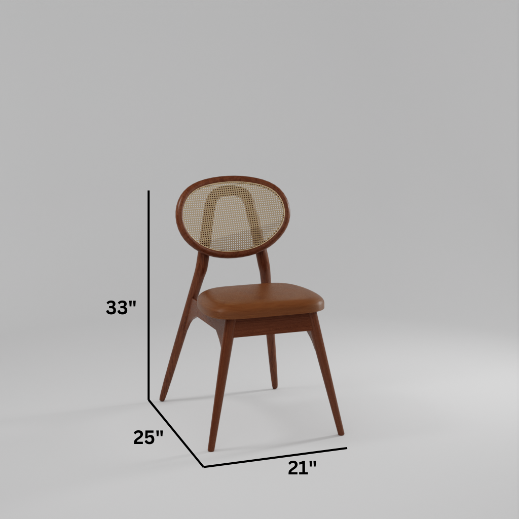 Elysian Rest Honey Oak Finish With Leatherette