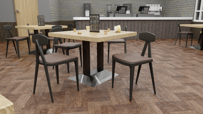 AMOLD WOODEN CAFE CHAIR