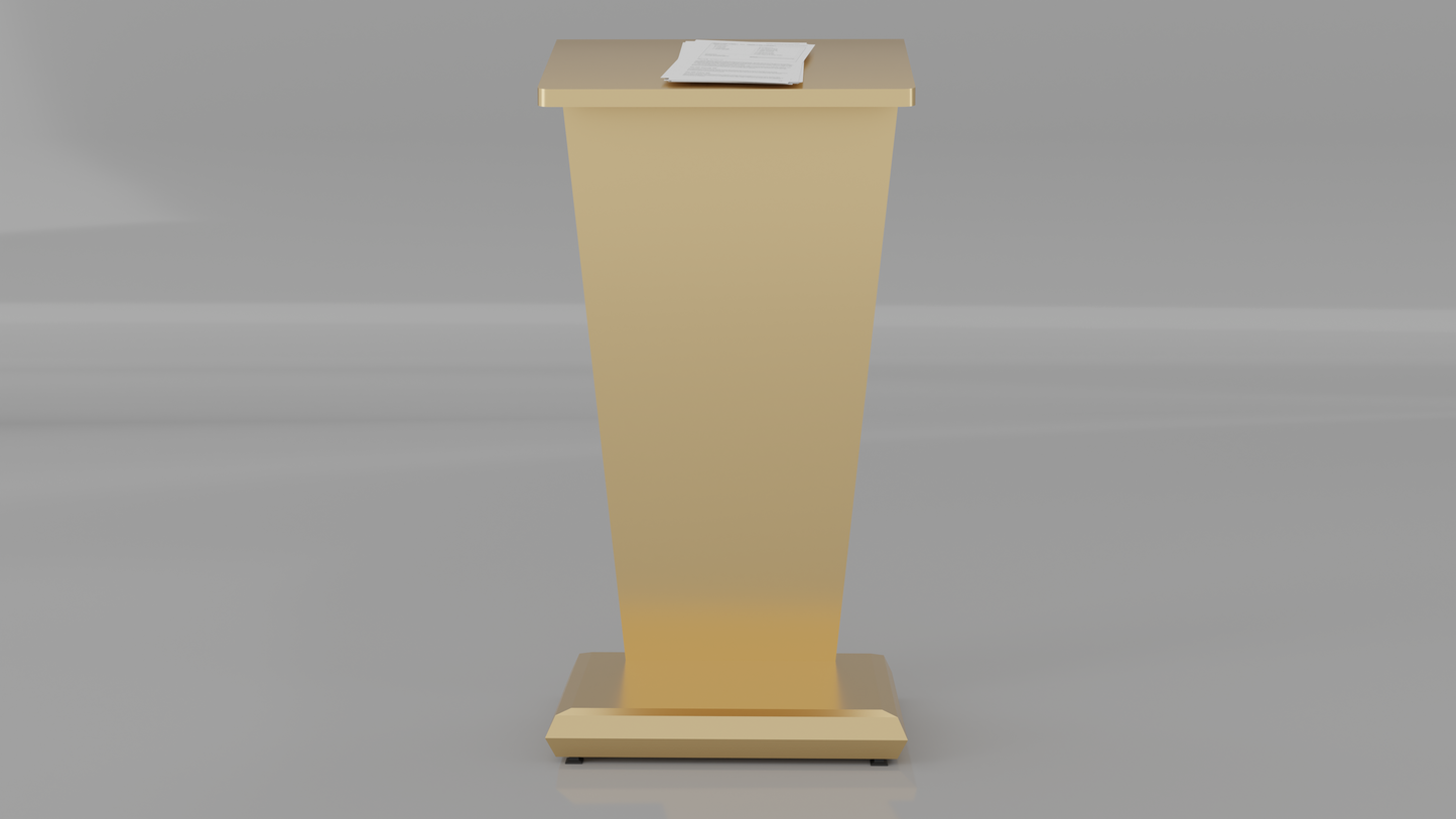 SHEILD STAGE SPEECH PODIUM TABLE