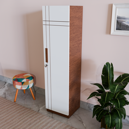 chess white brown almira with small space