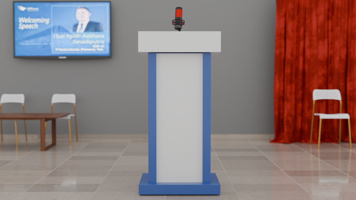 KNON  MODERN WOODEN PODIUM