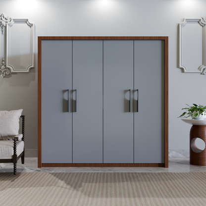 aspira wooden almirah
