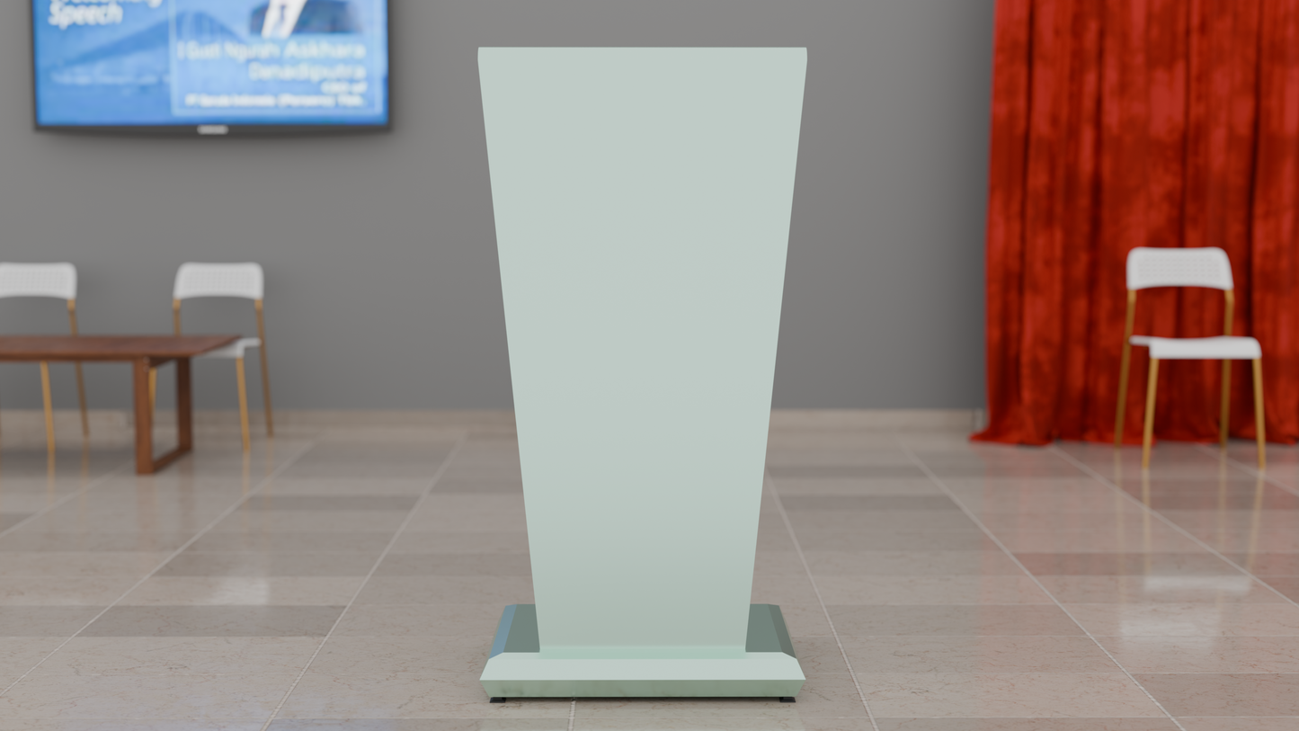SHEILD STAGE SPEECH PODIUM TABLE