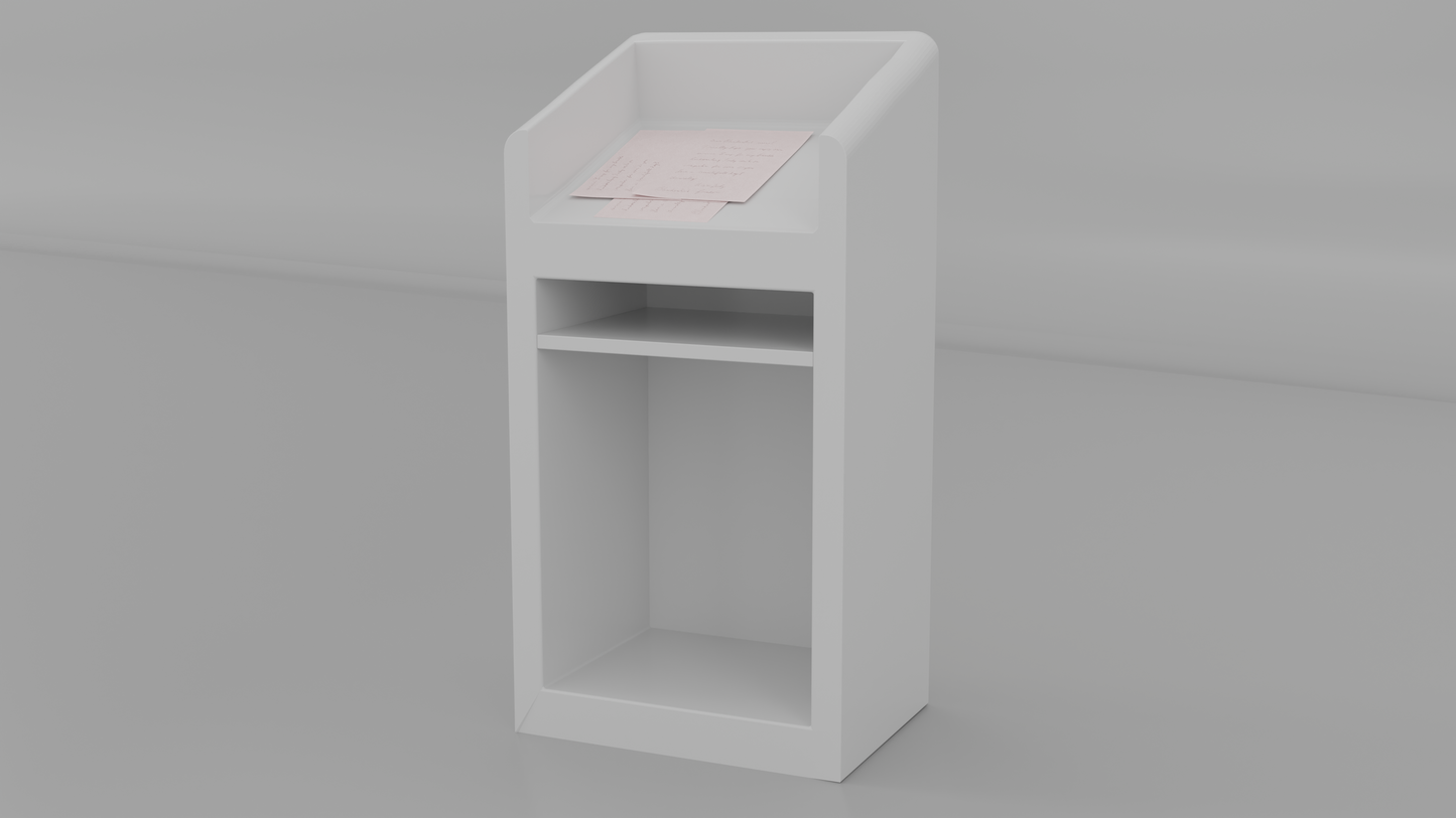 QSS PODIUM SPEECH TABLE