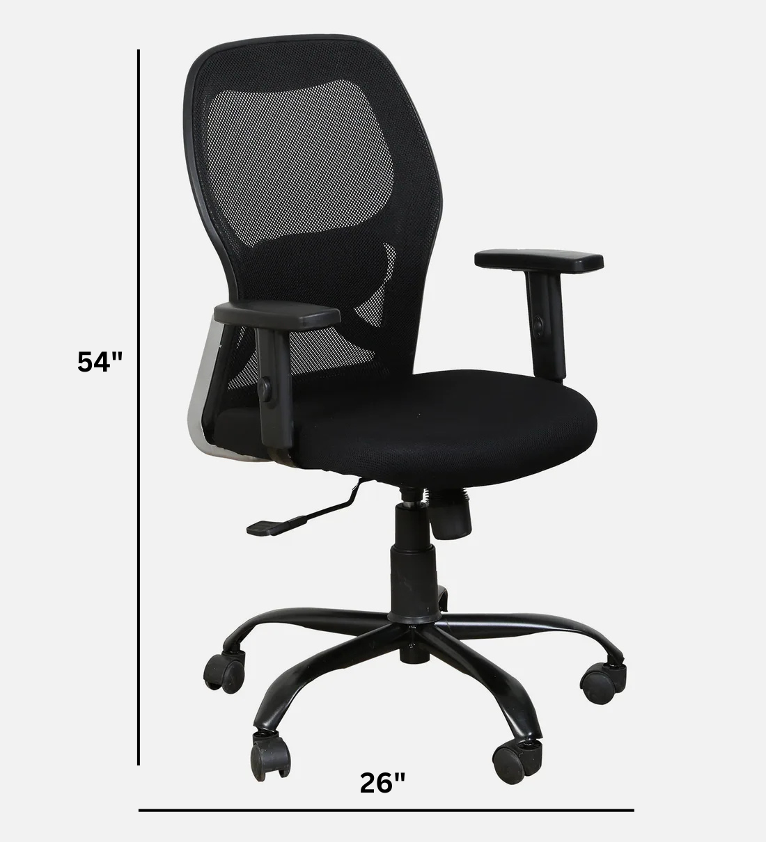 Comfy Lux Opti Chair In Black Colour