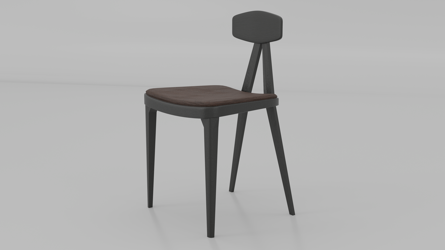AMOLD WOODEN CAFE CHAIR