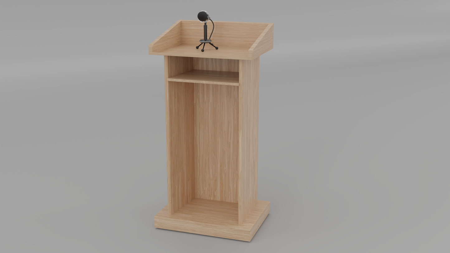 KNON  MODERN WOODEN PODIUM