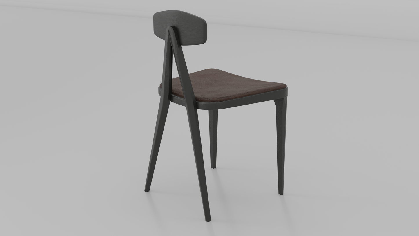 AMOLD WOODEN CAFE CHAIR