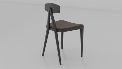 AMOLD WOODEN CAFE CHAIR