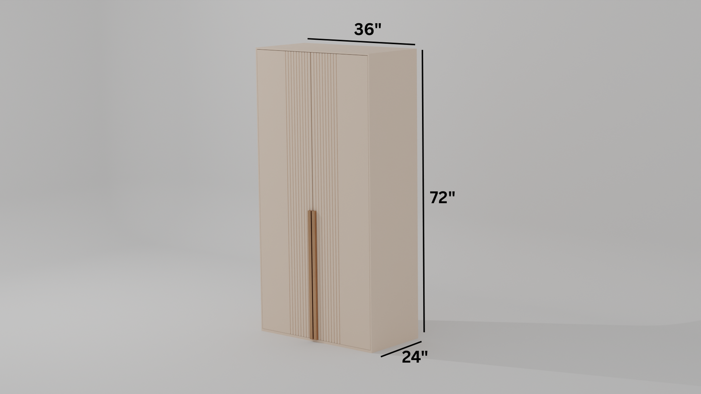 The Cipher Unit 2 door wardrobe