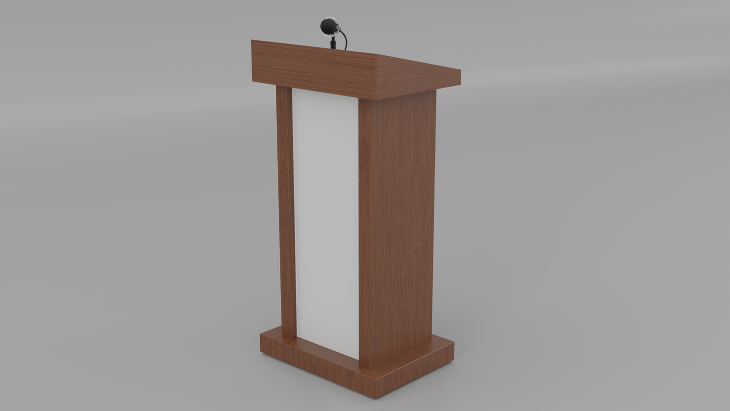 KNON  MODERN WOODEN PODIUM