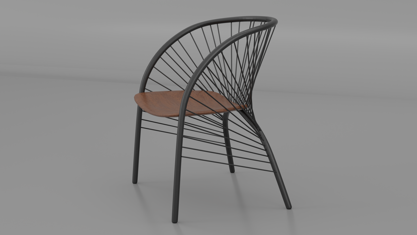 WIRE BRIDGE CAFE CHAIR