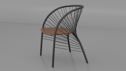 WIRE BRIDGE CAFE CHAIR