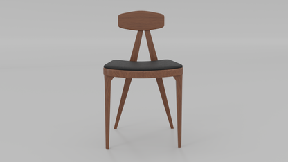 AMOLD WOODEN CAFE CHAIR