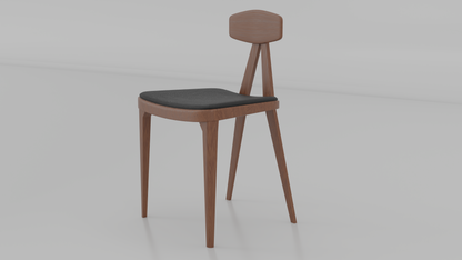 AMOLD WOODEN CAFE CHAIR