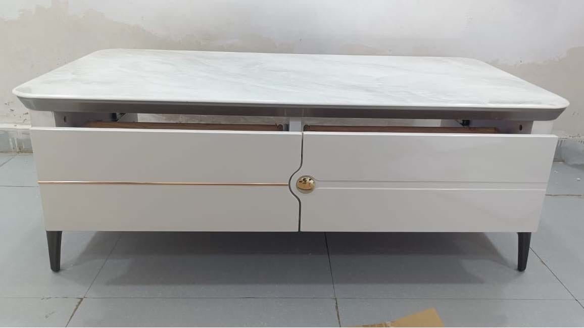 Orion Marble Center Table with Sleek Design