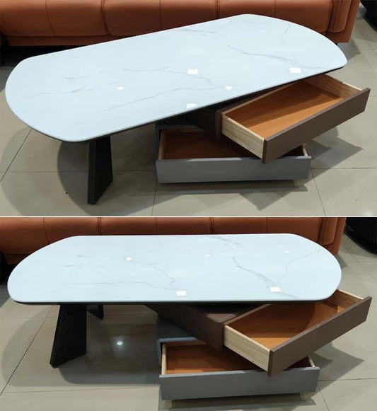 “Palazzo Marble Center Table with Minimalistic Design”