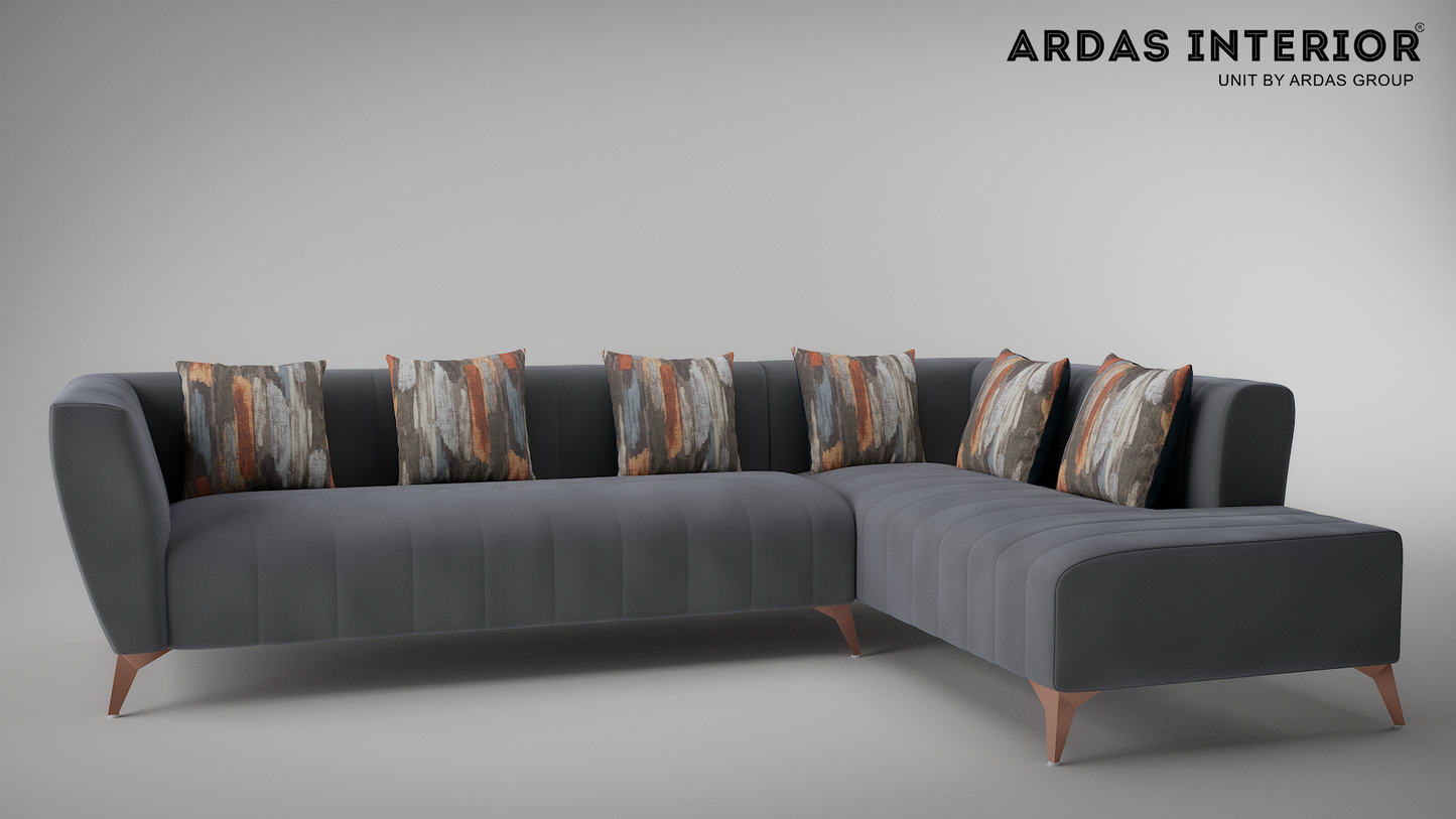 Ardas Interior L-Shaped Aroma Sofa