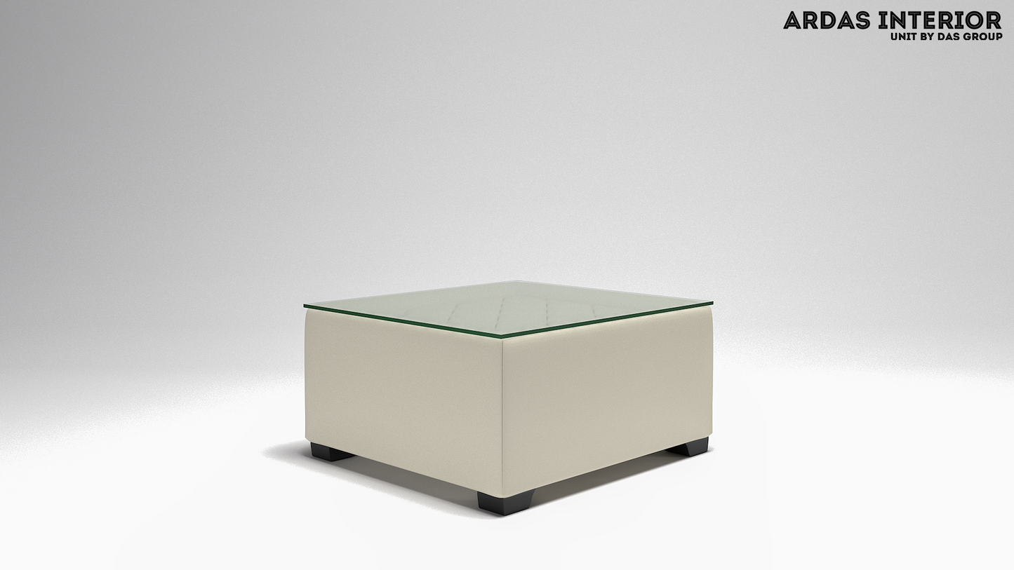 ARDAS INTERIOR CHANNEL SOFA L CORNER WITH CENTRE TABLE