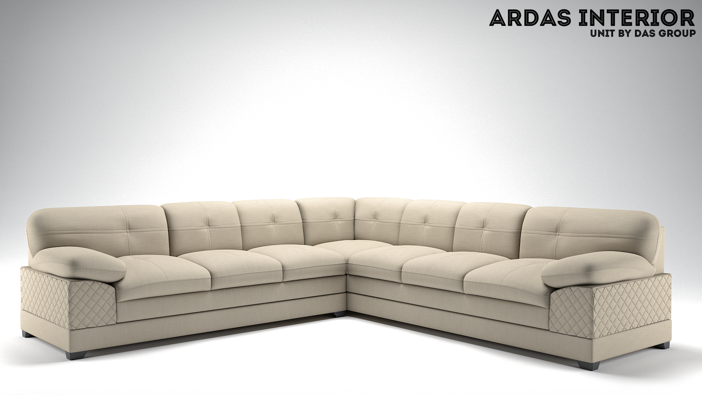 Polofill L-Shape Sofa By Ardas Interior