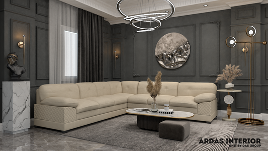 Polofill L-Shape Sofa By Ardas Interior