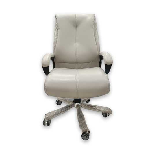 white ladder office chair