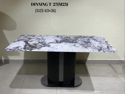 Sovereign Marble Dining Table with Contemporary Design and Premium Finish