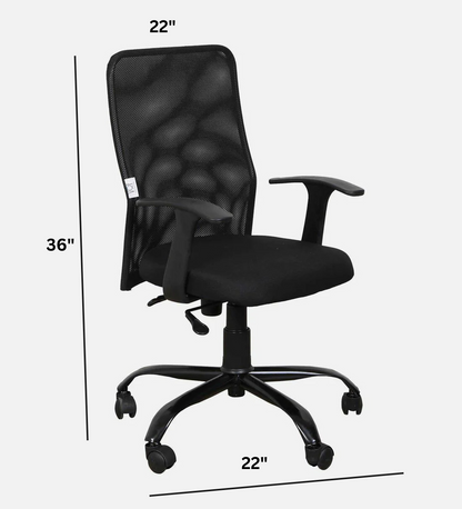 FlexiComfort ErgoPro Chair in Black Colour