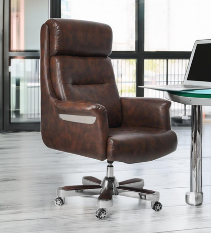 lincone high leather office chair