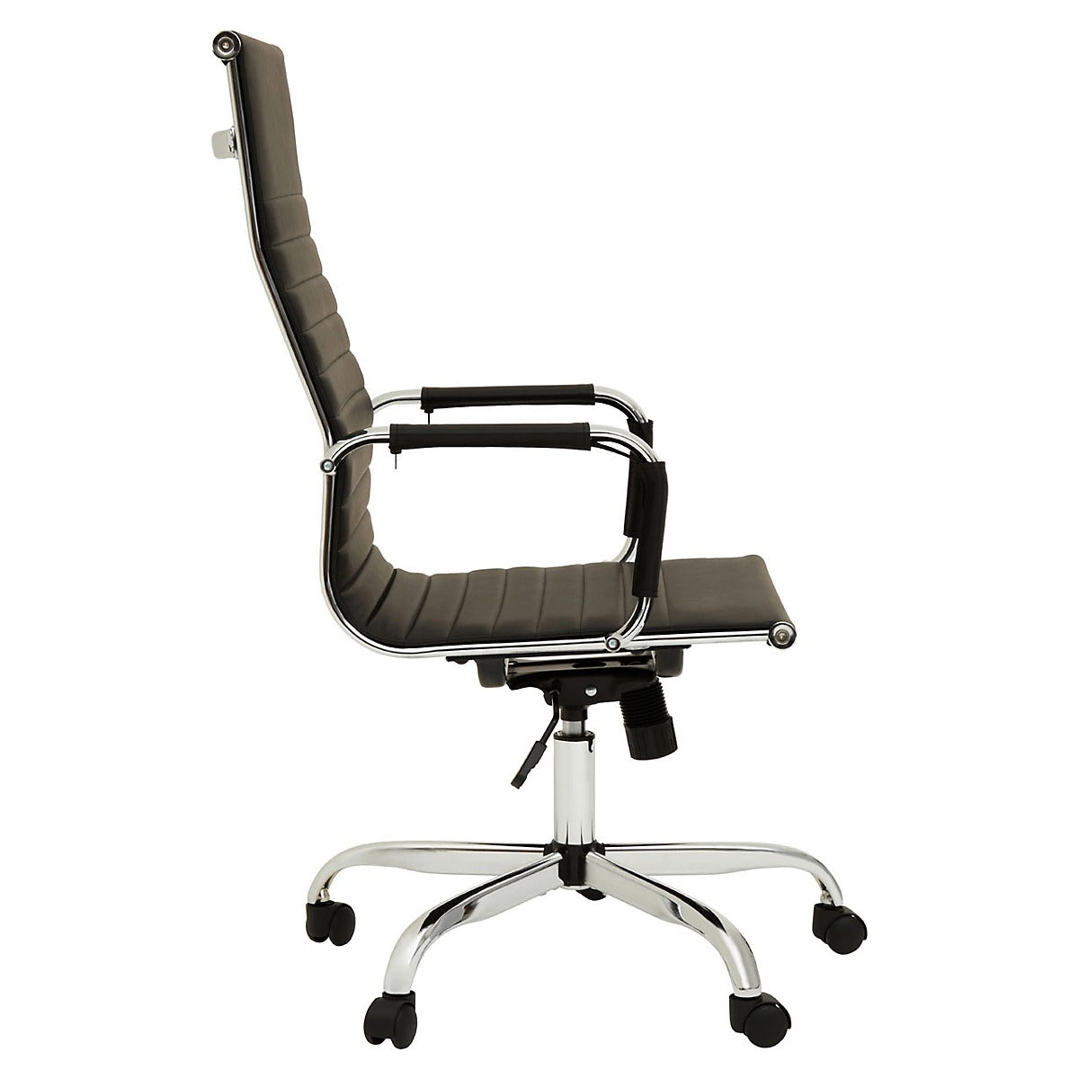 Black office chair right view