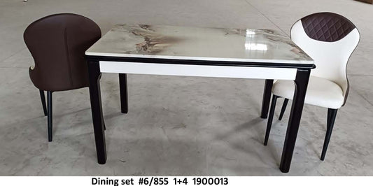 Terra Classic Dining Table with Minimalist Design and Sturdy Build