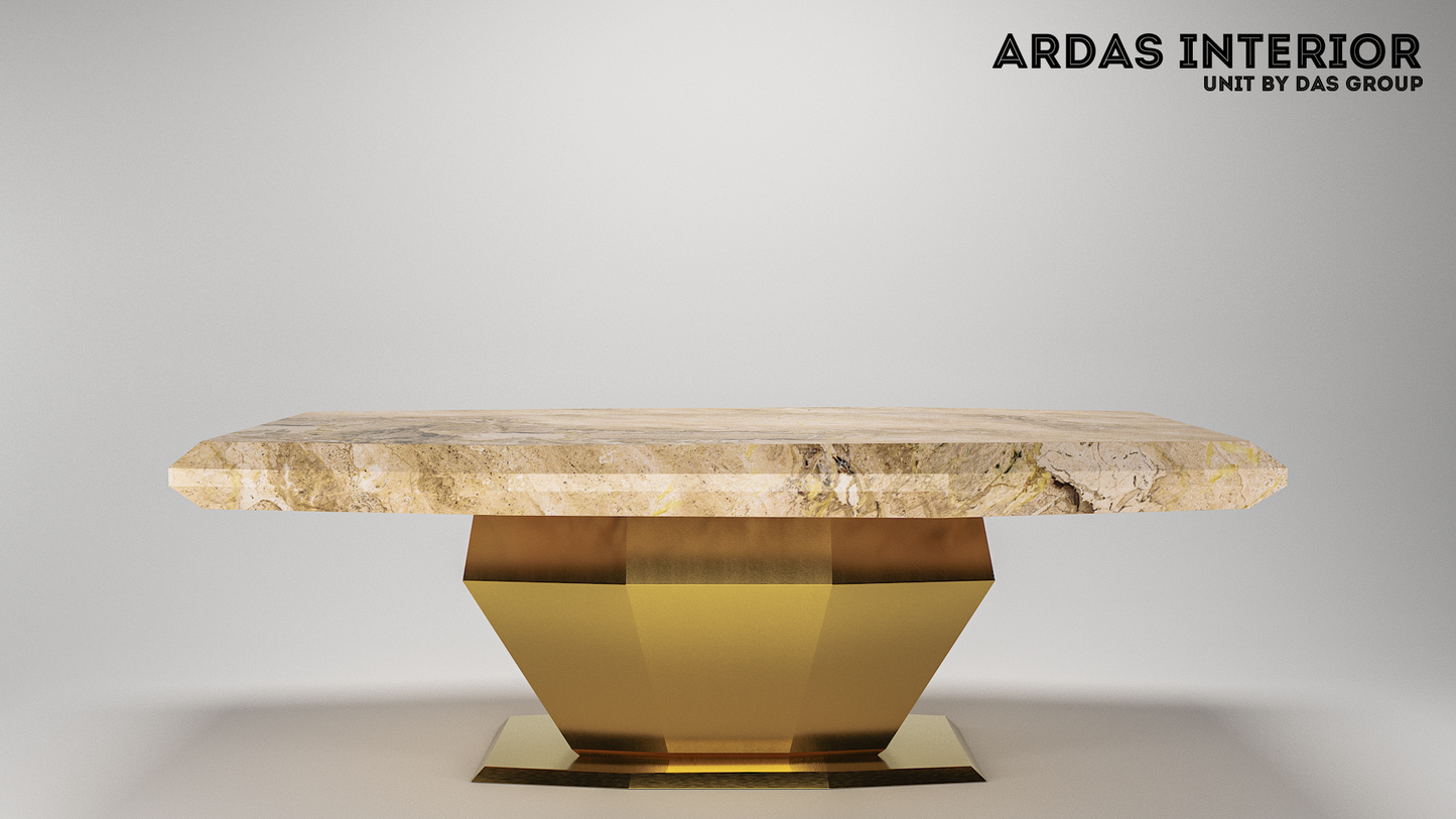 Luxora Dining Table Set by Ardas Interiors – A Premium Dining Experience