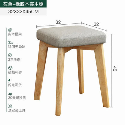 Solid wood chair backrest chair bedroom study desk computer chair