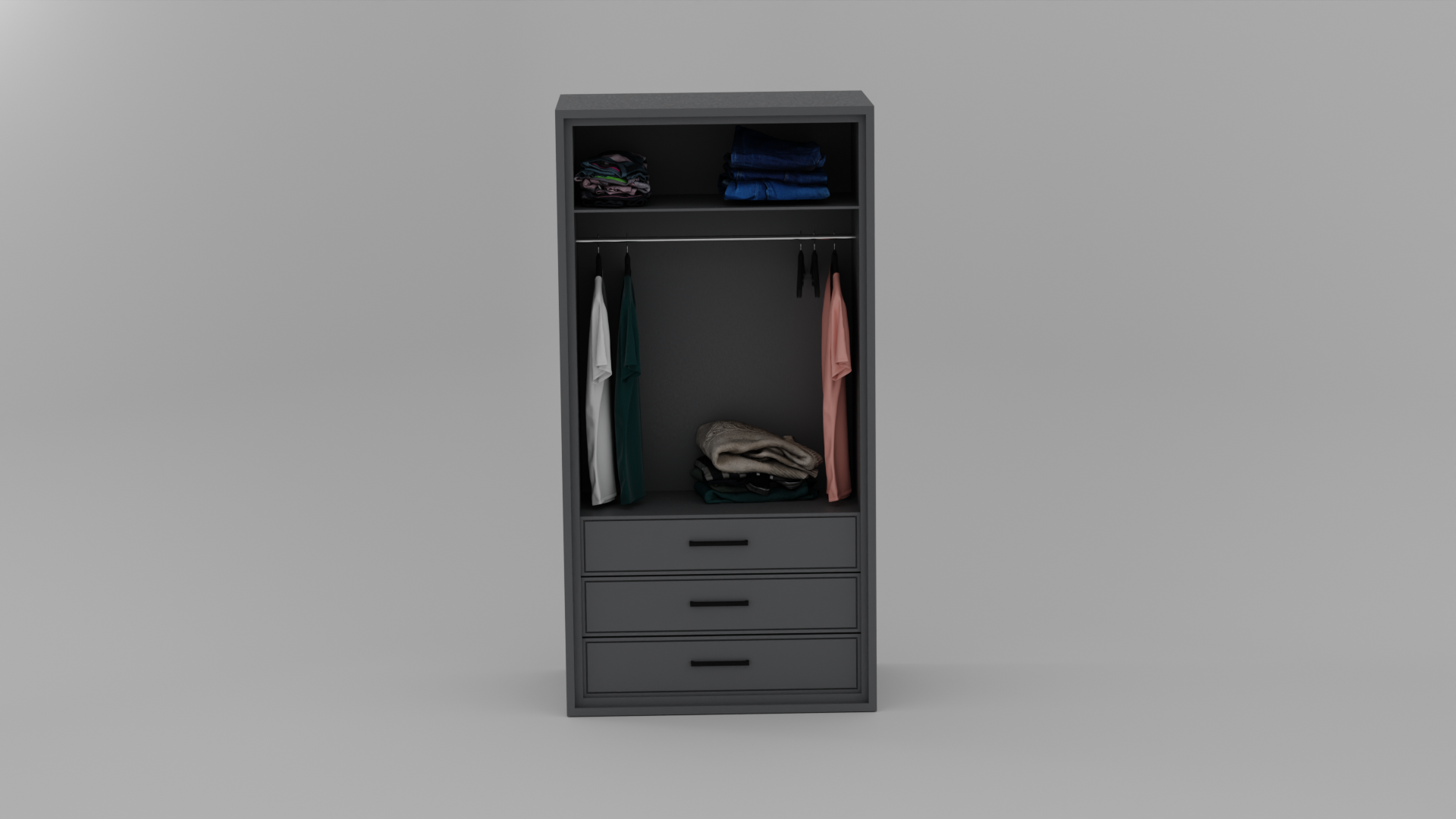 almirah inside design
