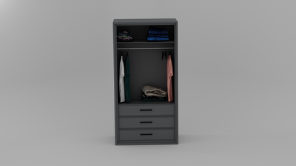 almirah inside design
